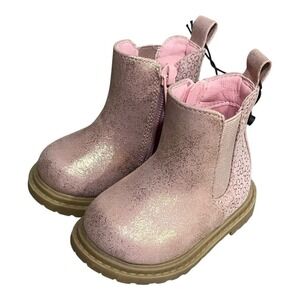 Wonder‎ Nation Baby Girl Chelsea Boots Size 2